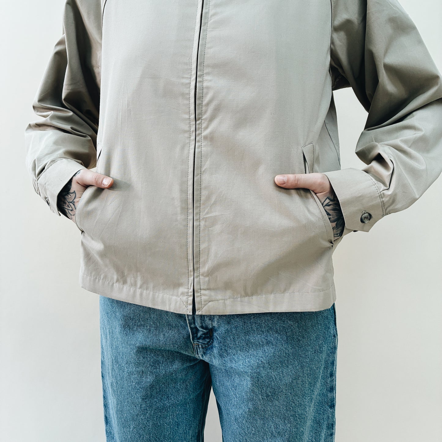 70s USA - LONDON FOG SWING JACKET - L