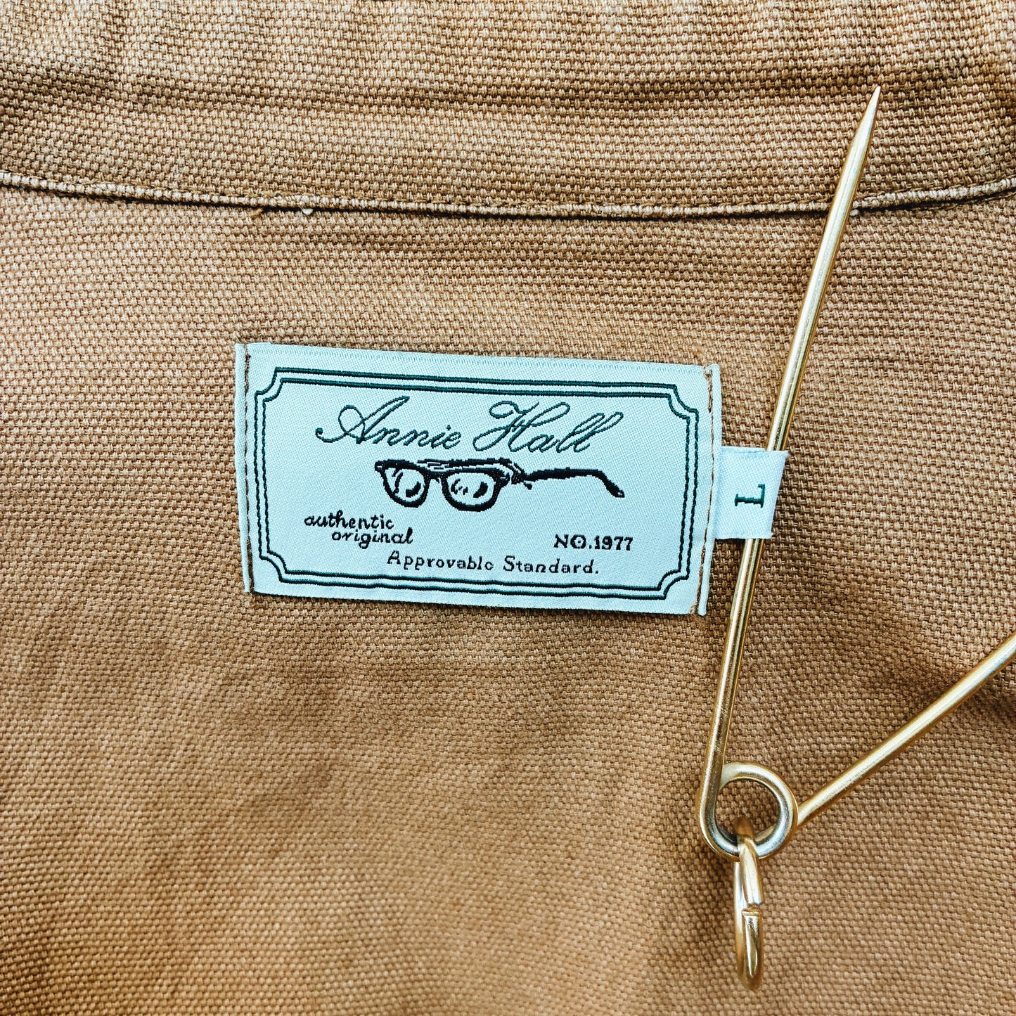 JAPAN - ANNIE HALL HEAVY CANVAS CHORE JACKET - M