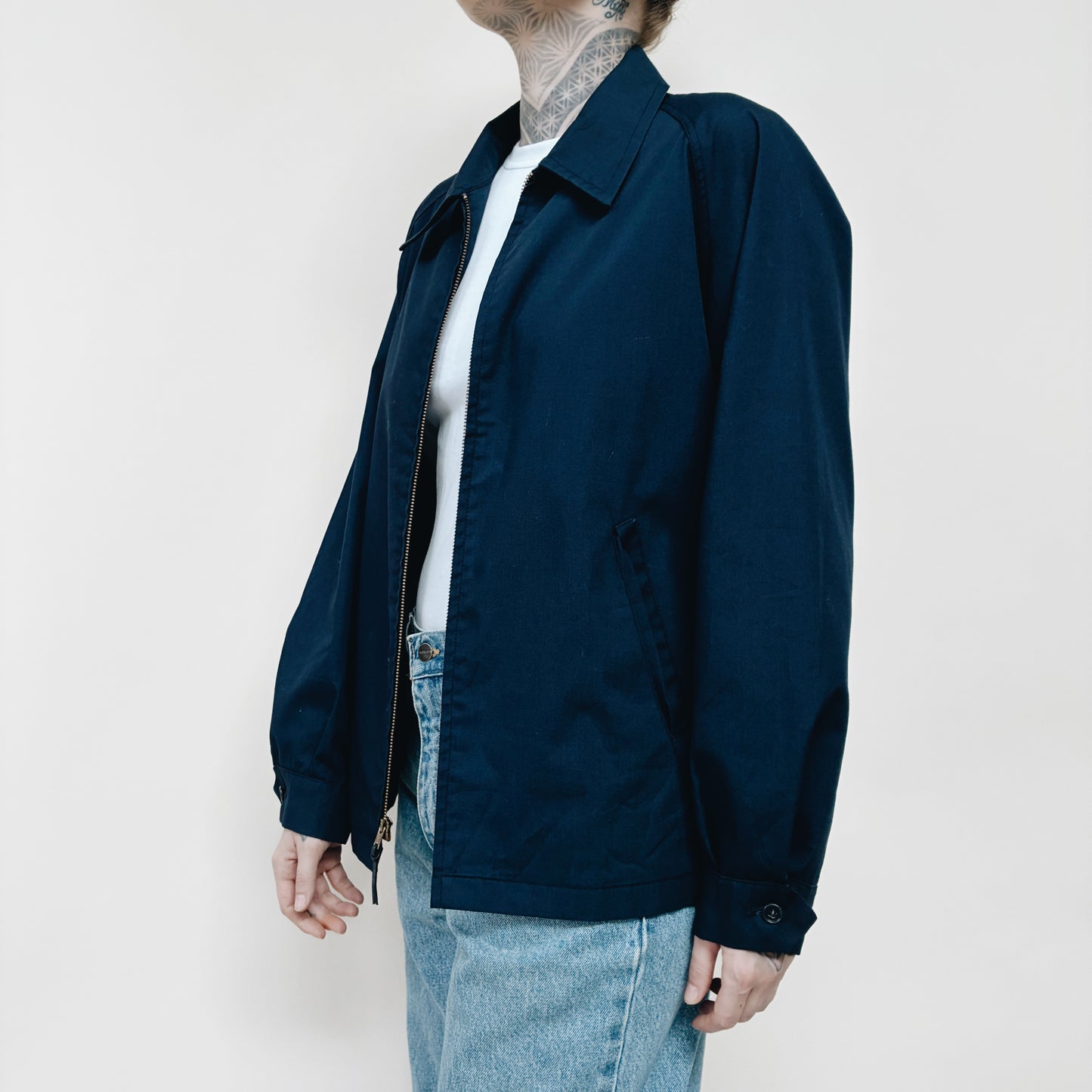 80s USA/COLUMBIA - CLIPPER MIST SWING JACKET - M
