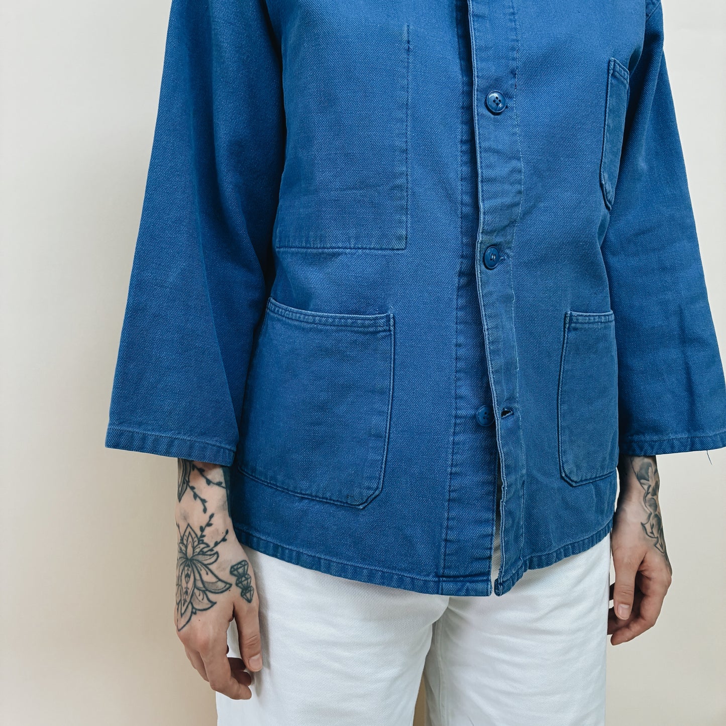 70-80s FRANCE - WORK JACKET - M