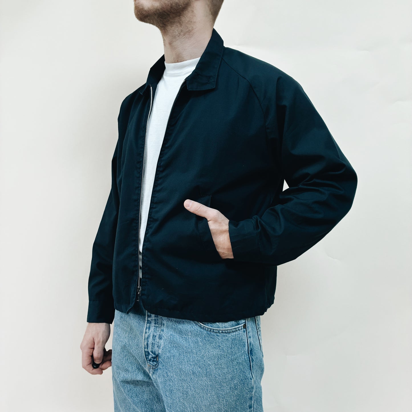 80s USA - HOLLYWOOD DESIGN SWING JACKET - XL