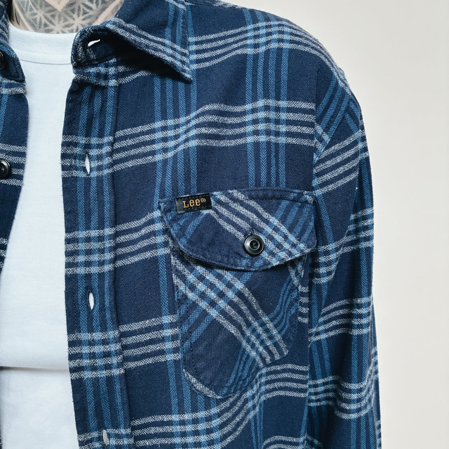 MODERN - LEE JAPAN FLANNEL SHIRT - S