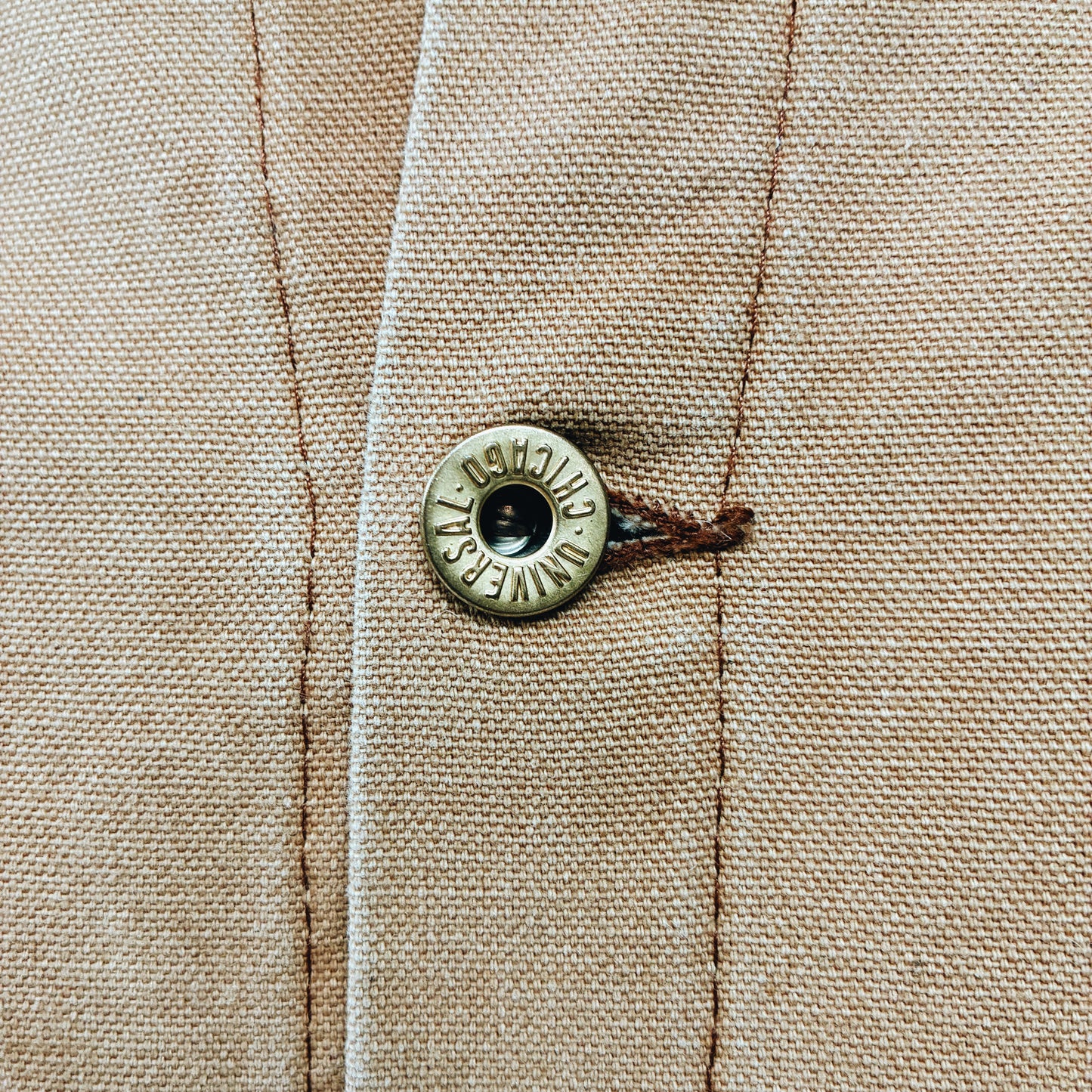 70s USA - UNIVERSAL OVERALL CHORE JACKET - L