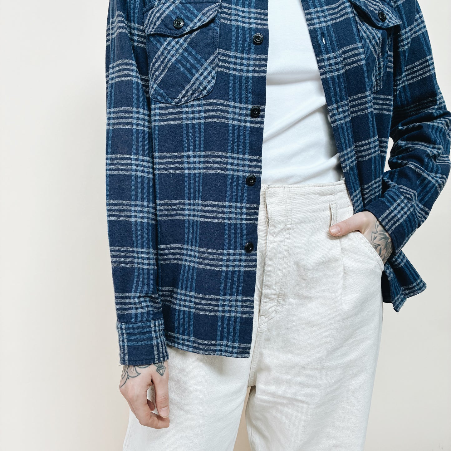 MODERN - LEE JAPAN FLANNEL SHIRT - S