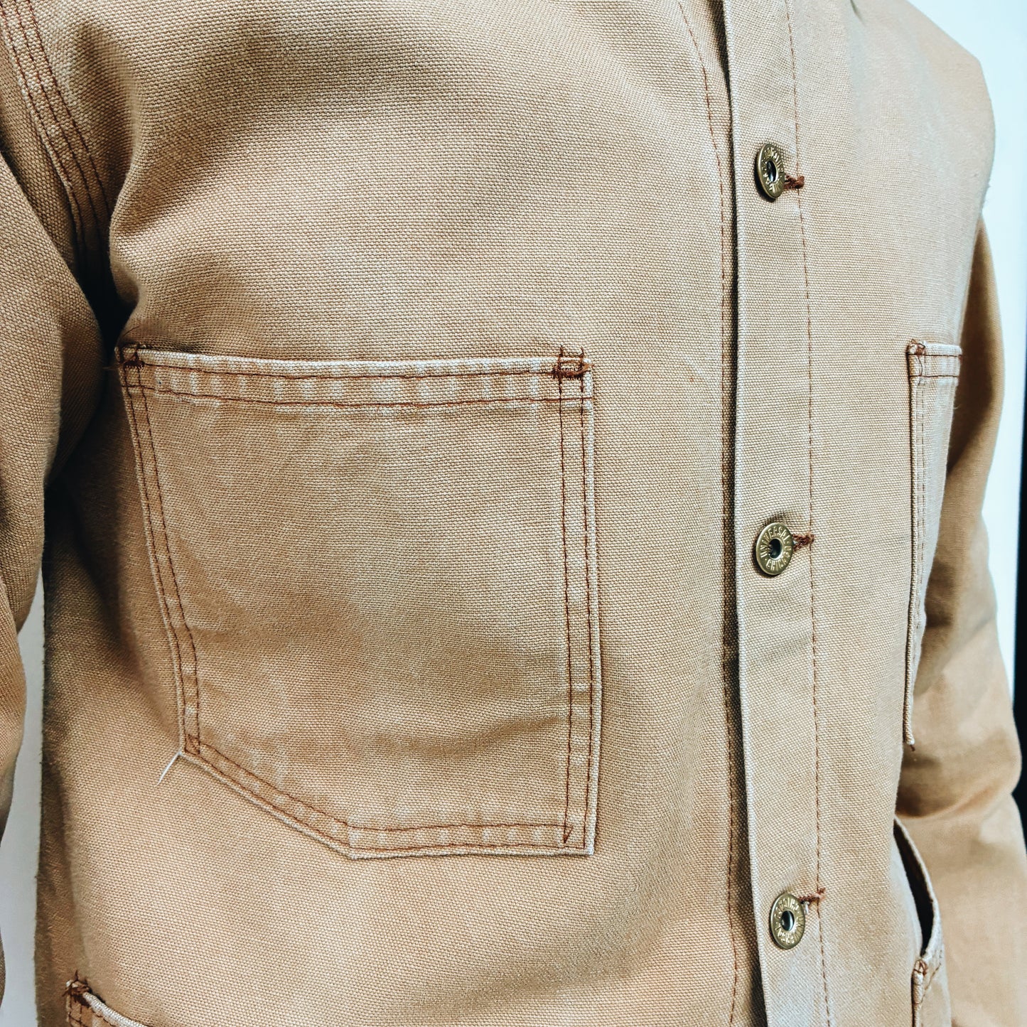 70s USA - UNIVERSAL OVERALL CHORE JACKET - L