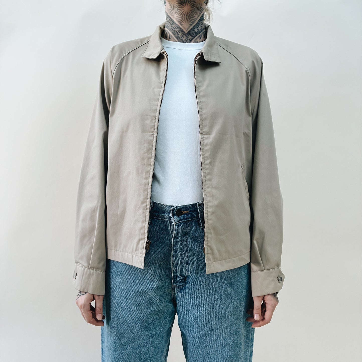 70s USA - LONDON FOG SWING JACKET - M
