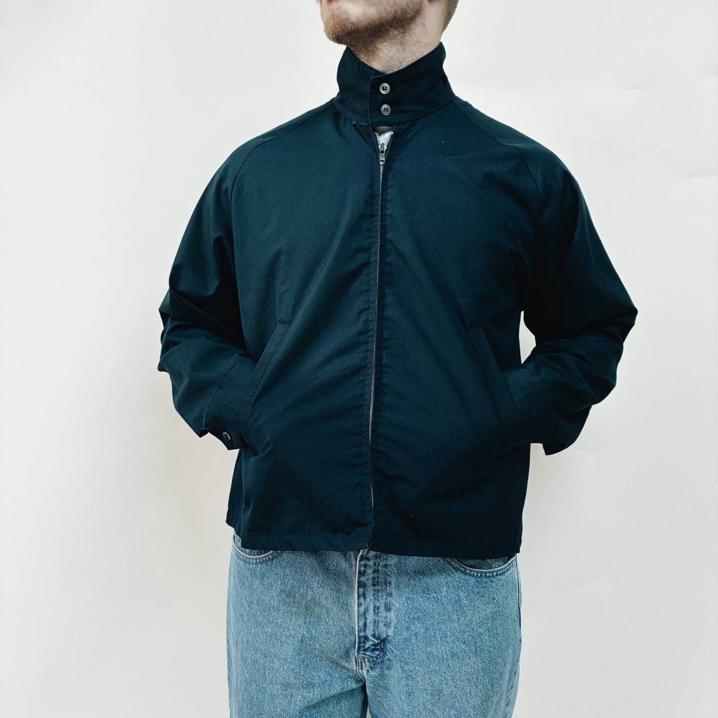 80s USA - HOLLYWOOD DESIGN SWING JACKET - XL