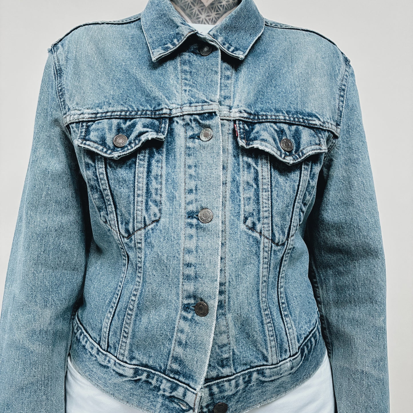 90s CANADA - WOMENS LEVIS TYPE 3 DENIM JACKET - M