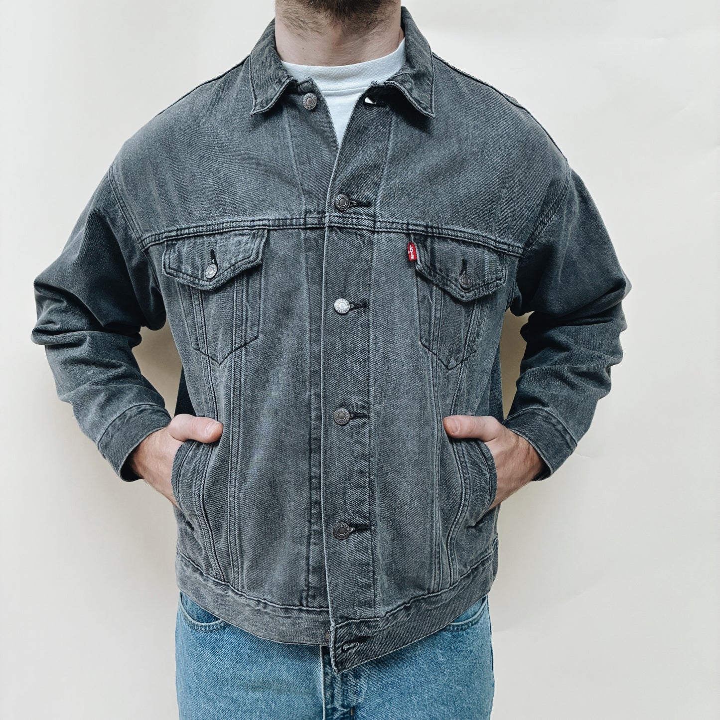 10s - LEVIS PREMIUM TYPE 3 TRUCKER JACKET - M