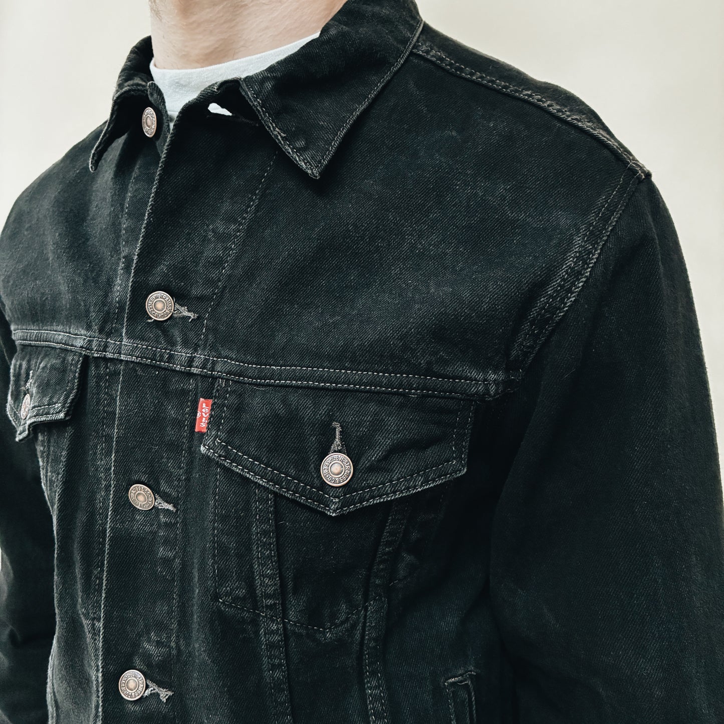 00s COLUMBIA - LEVIS TYPE 3 DENIM JACKET - M