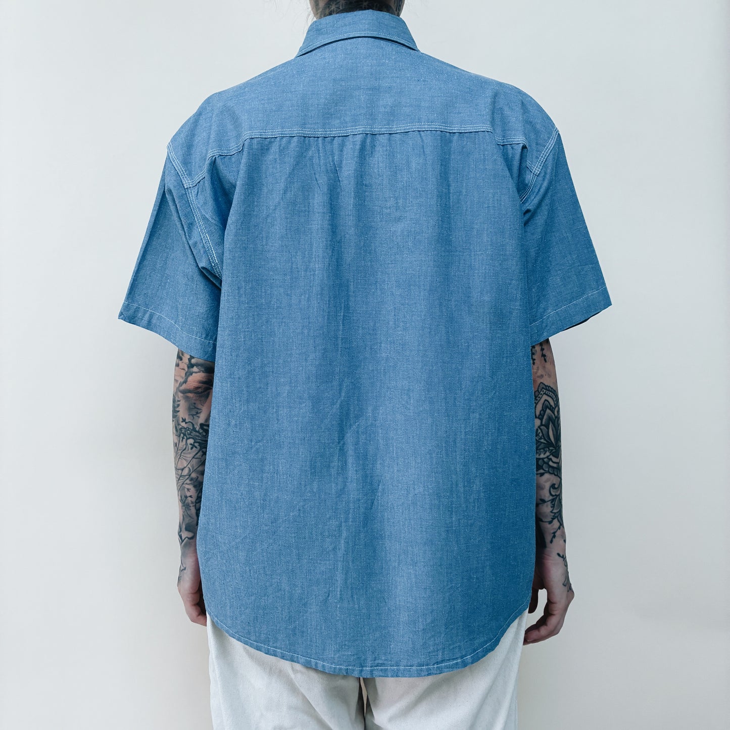 00s RUS - BIG SMITH SHORT SLEEVE SHIRT - L