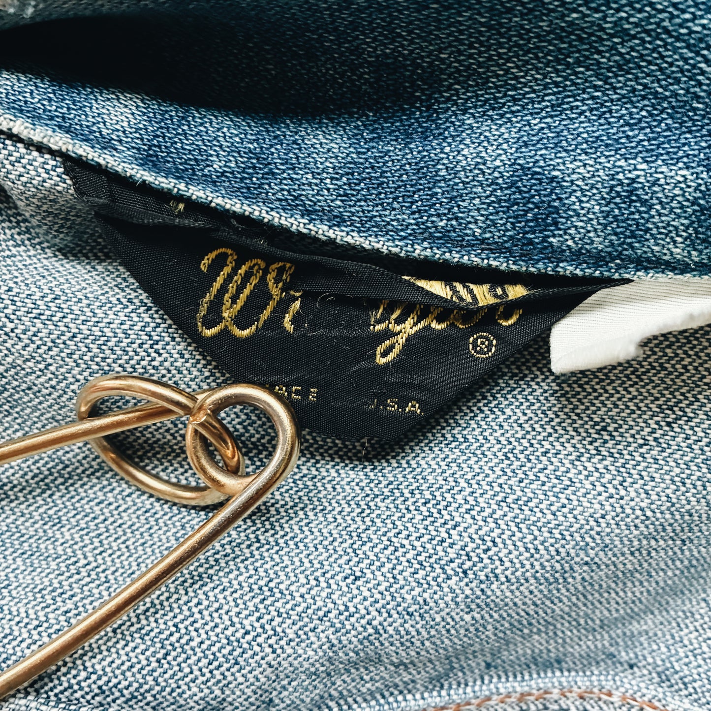 70s USA - WRANGLER DENIM JACKET - M