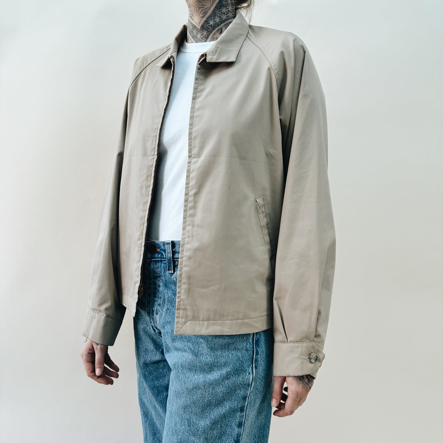 70s USA - LONDON FOG SWING JACKET - M