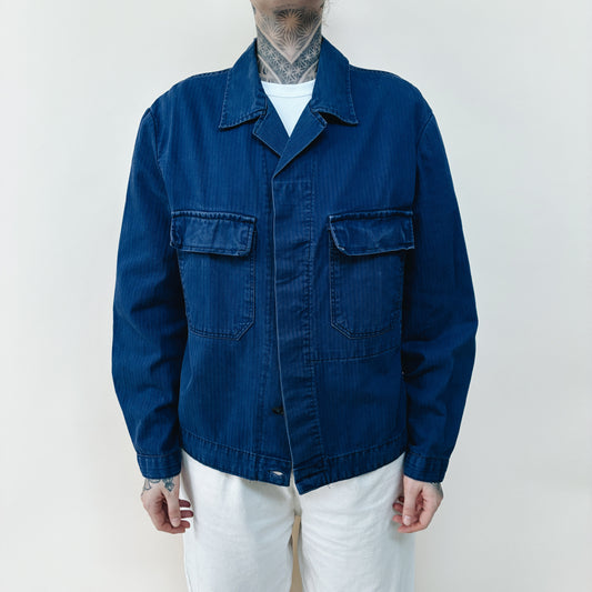 70s GERMAN - WORK JACKET - L