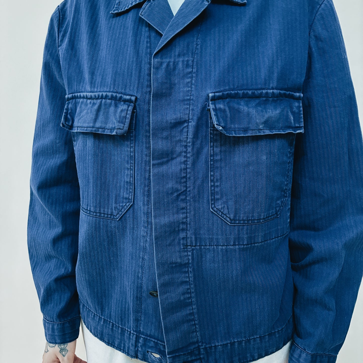 70s GERMAN - WORK JACKET - L