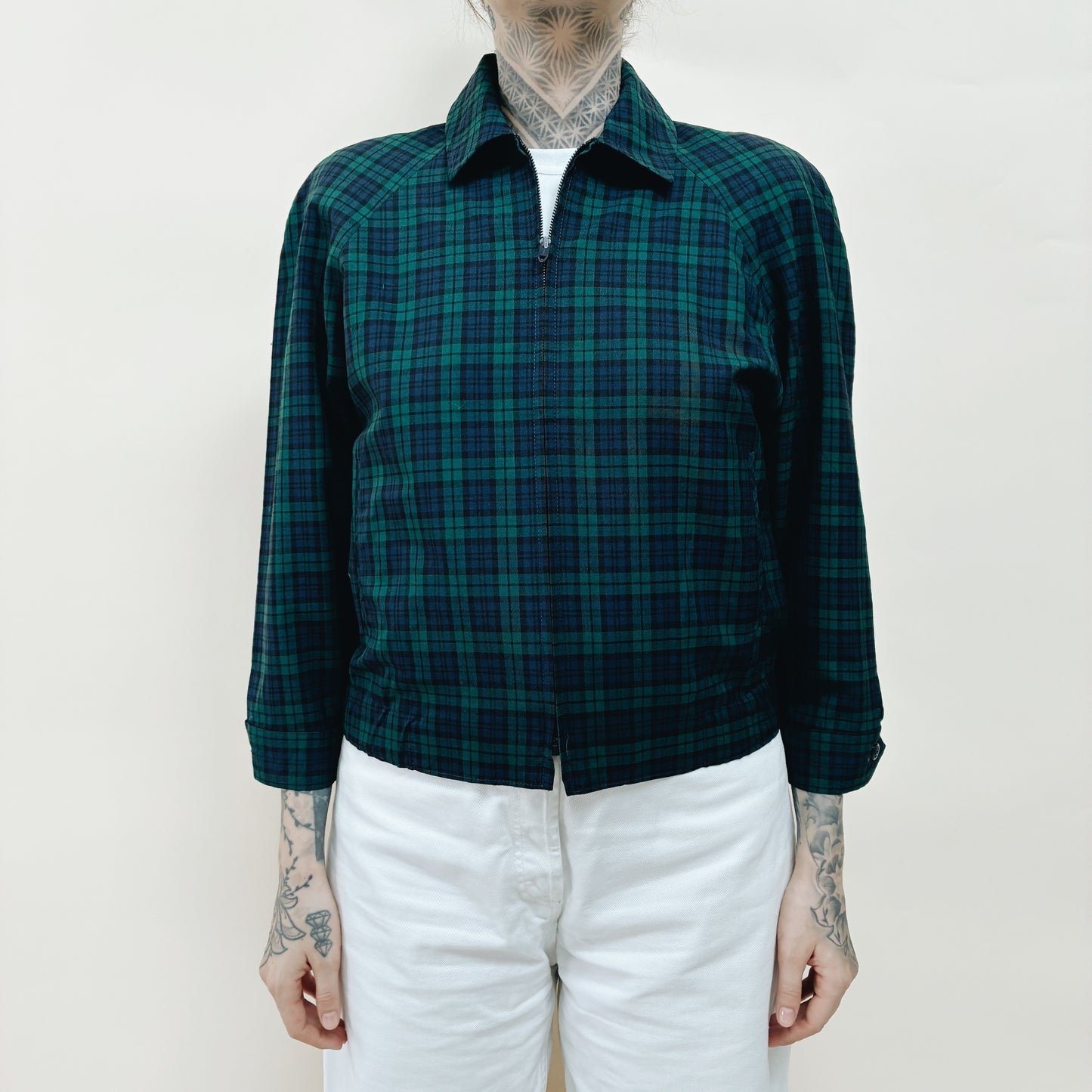 80s USA - PENDLETON WOOL JACKET - S