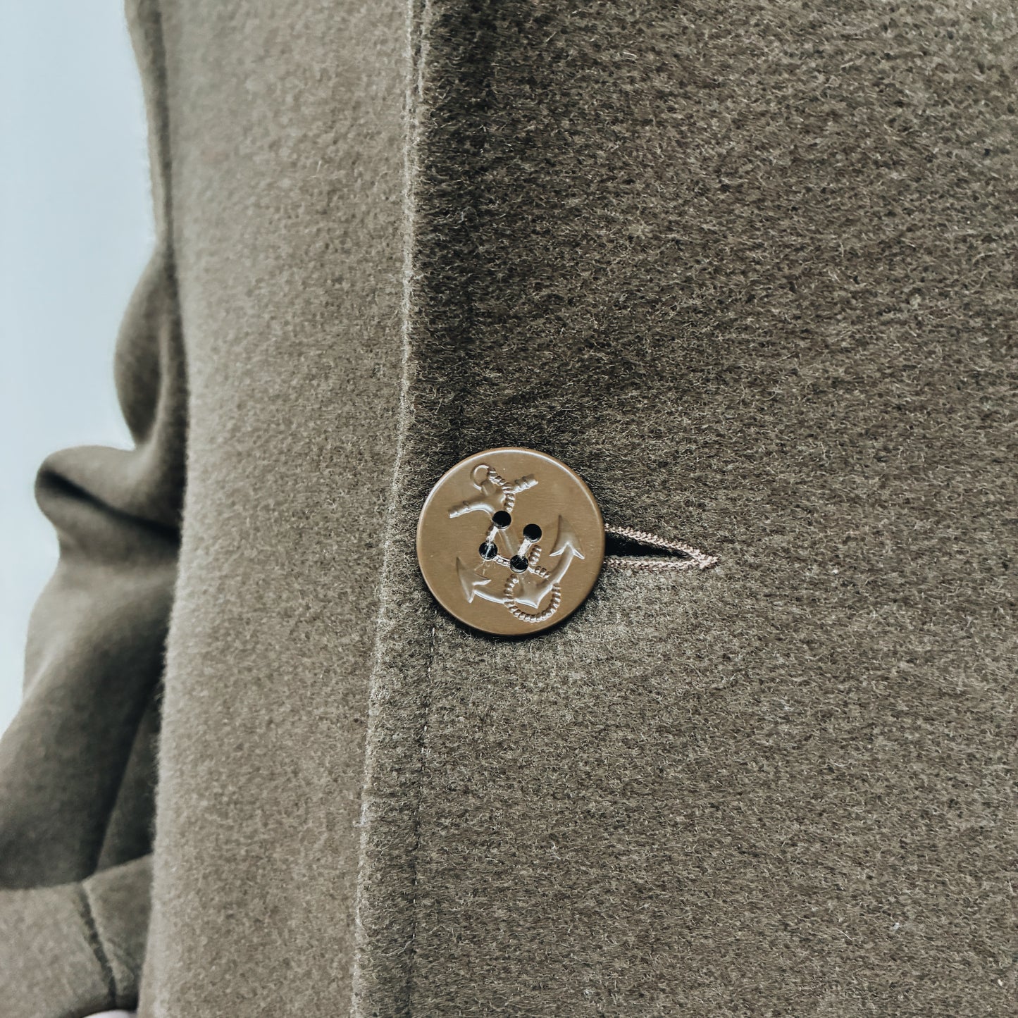80s CANADA - DURO JAC by SCHOTT PEA COAT JACKET - S