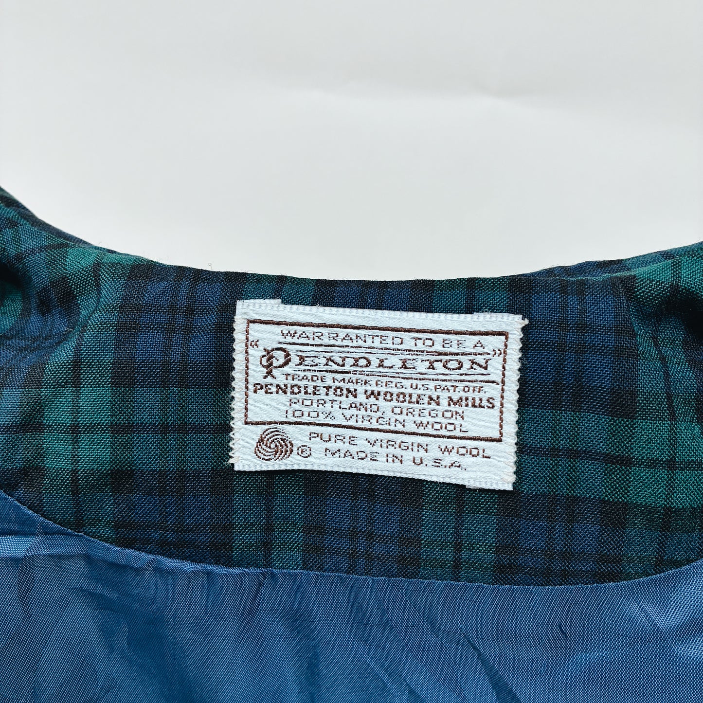 80s USA - PENDLETON WOOL JACKET - S