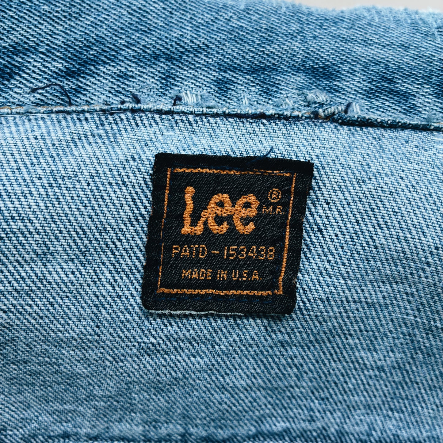 70s USA - LEE RIDERS DENIM JACKET - L