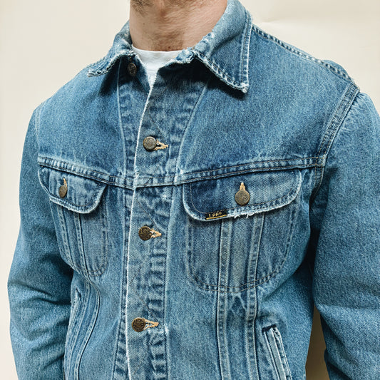 70s USA - LEE RIDERS DENIM JACKET - L