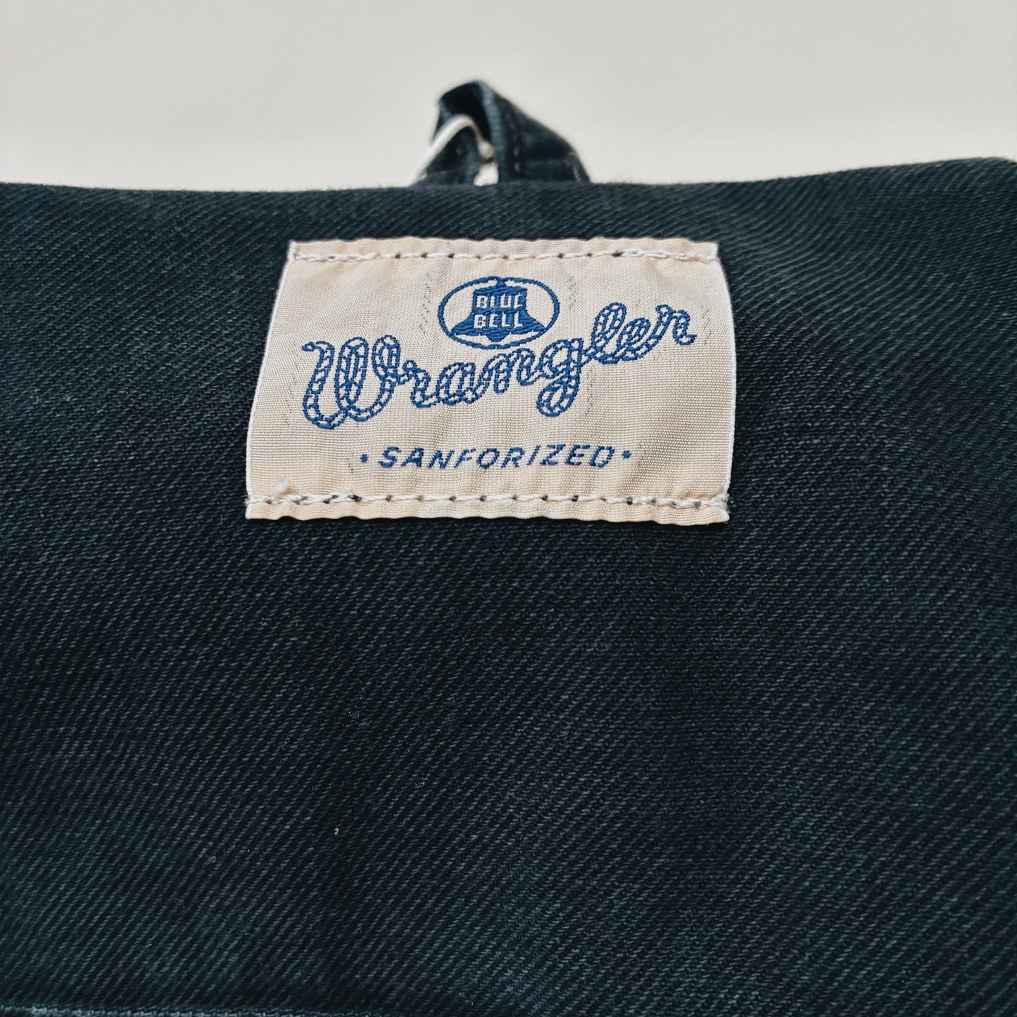 JAPAN REPRO - WRANGLER BLUE BELL DENIM ZIP JACKET - S