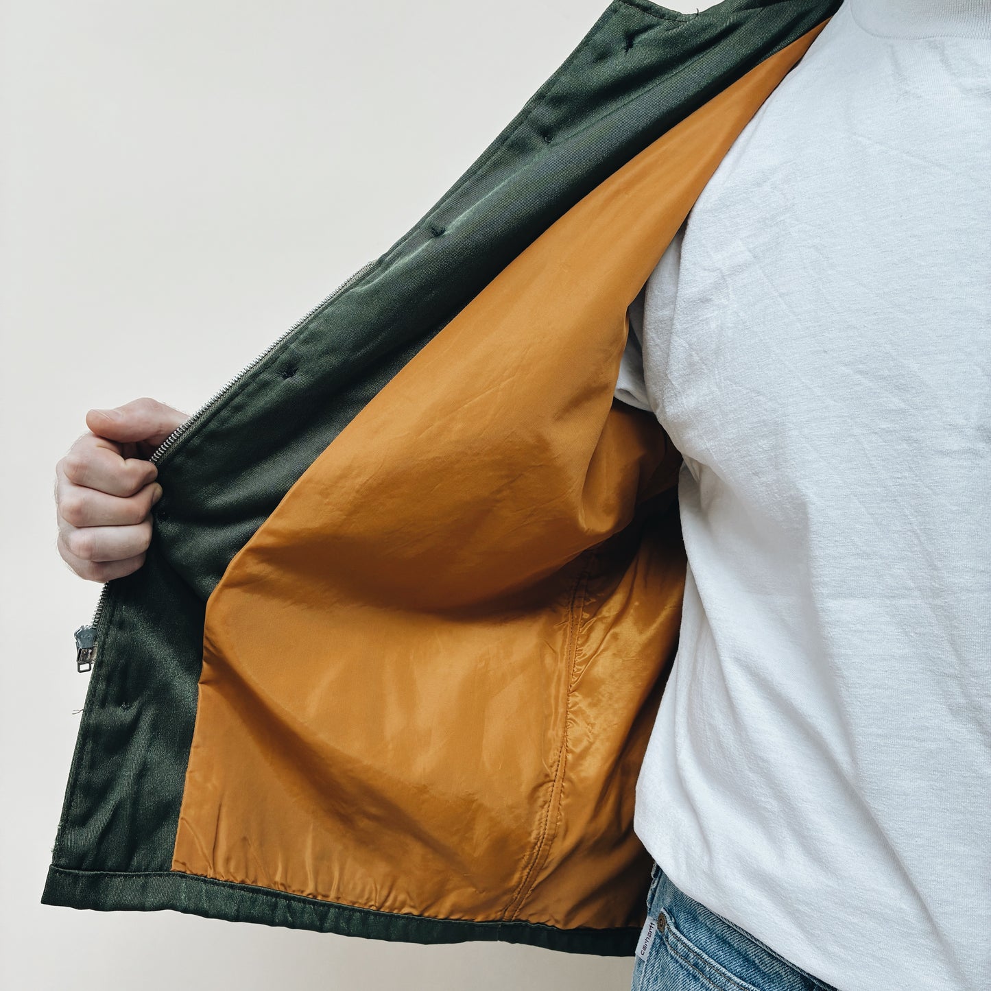 60s USA - GOLDEN FLEECE FOREST SERVICE JACKET - L