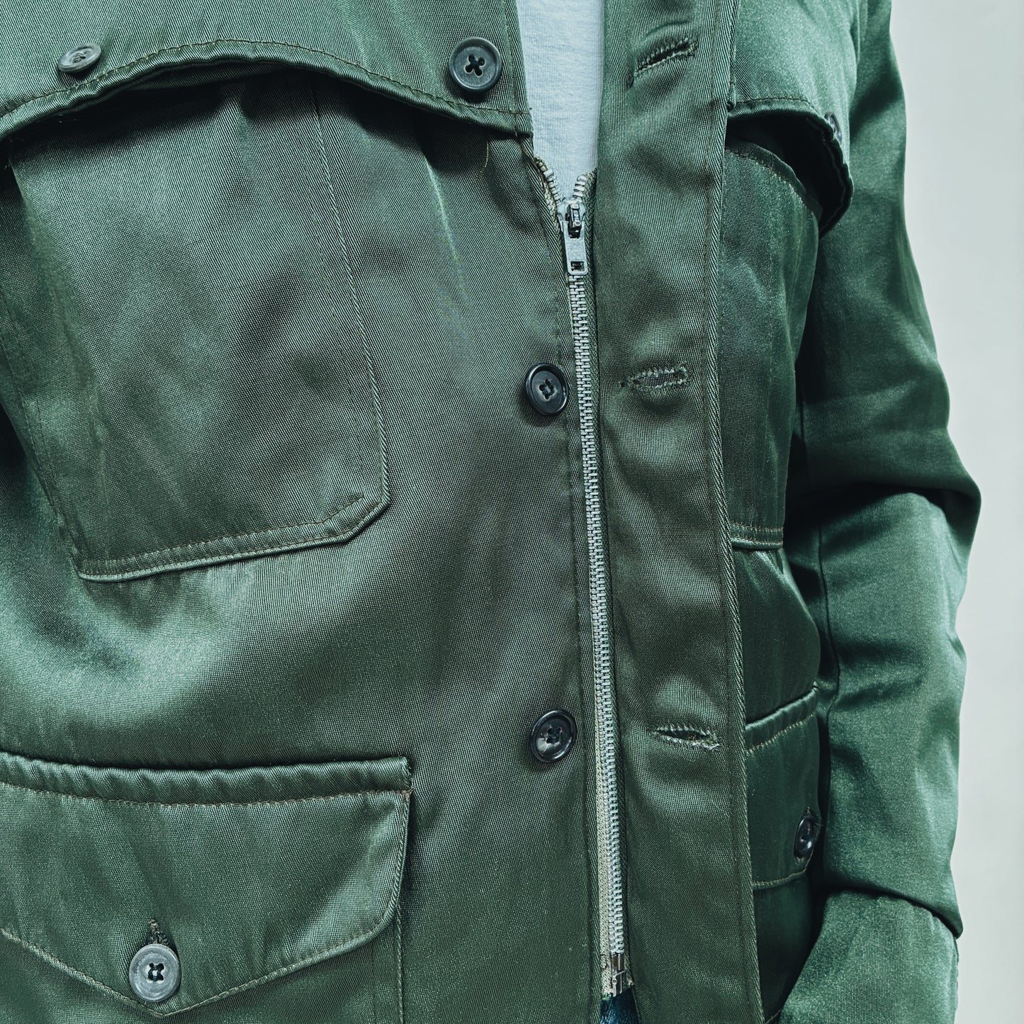 60s USA - GOLDEN FLEECE FOREST SERVICE JACKET - L