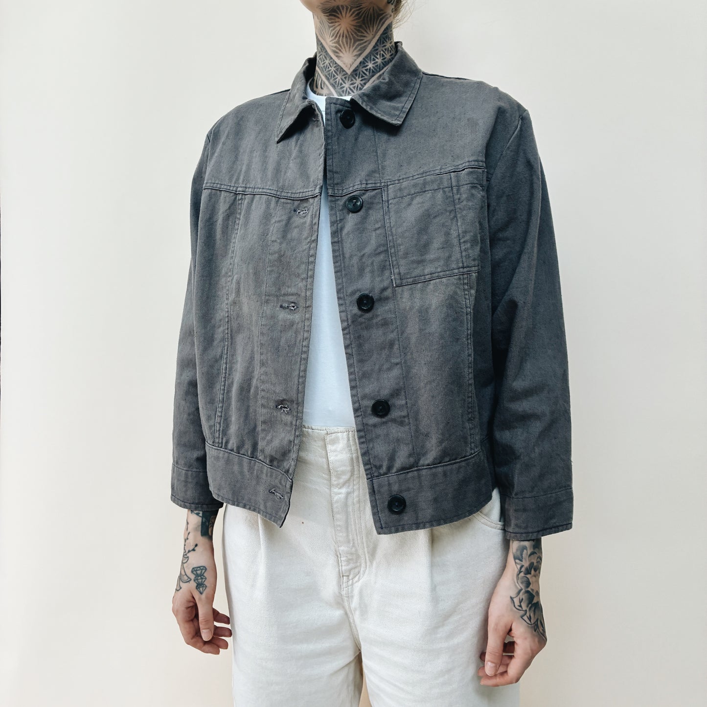 70s POLISH - WOMEN WORK JACKET - S
