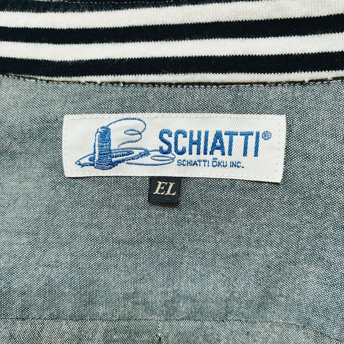 00s JAPAN - SCHIATTI CHAMBRAY SHIRT - M