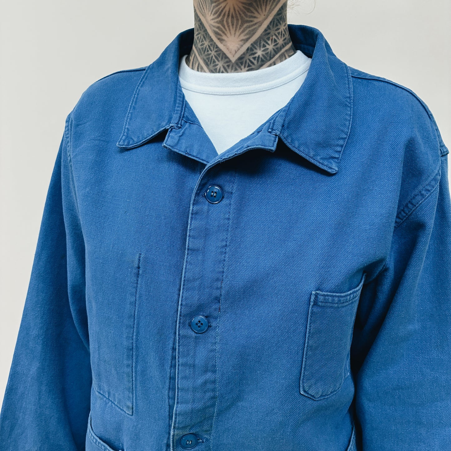 70-80s FRANCE - WORK JACKET - M