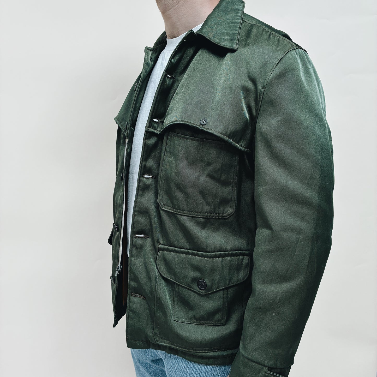 60s USA - GOLDEN FLEECE FOREST SERVICE JACKET - L