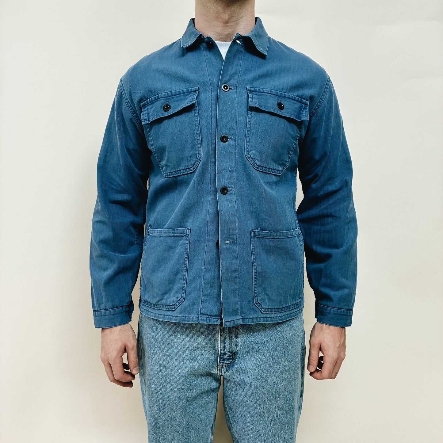 80s GERMANY - WORK JACKET - L