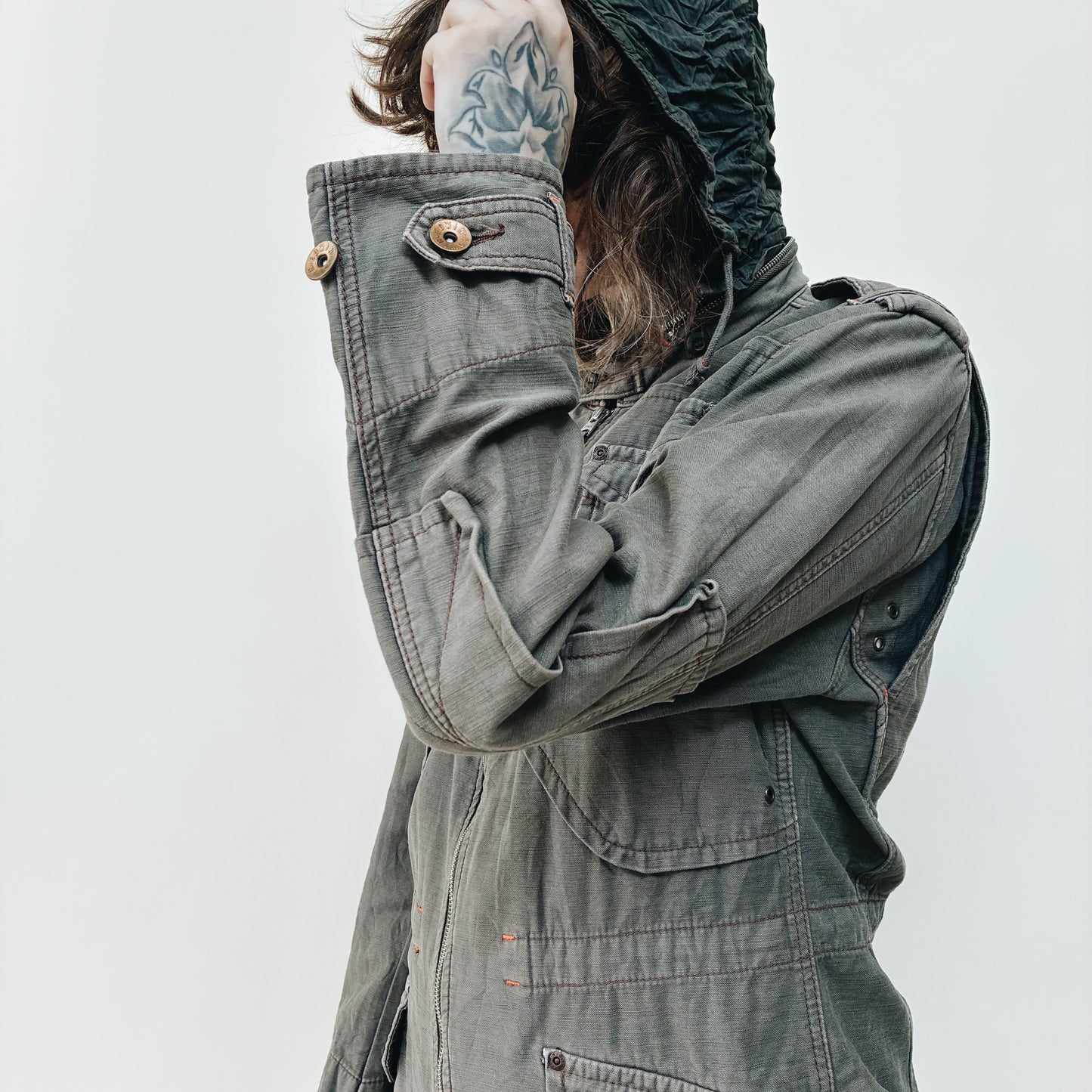 00s JAPAN - EDWIN TYPE-505 FIELD JACKET - M