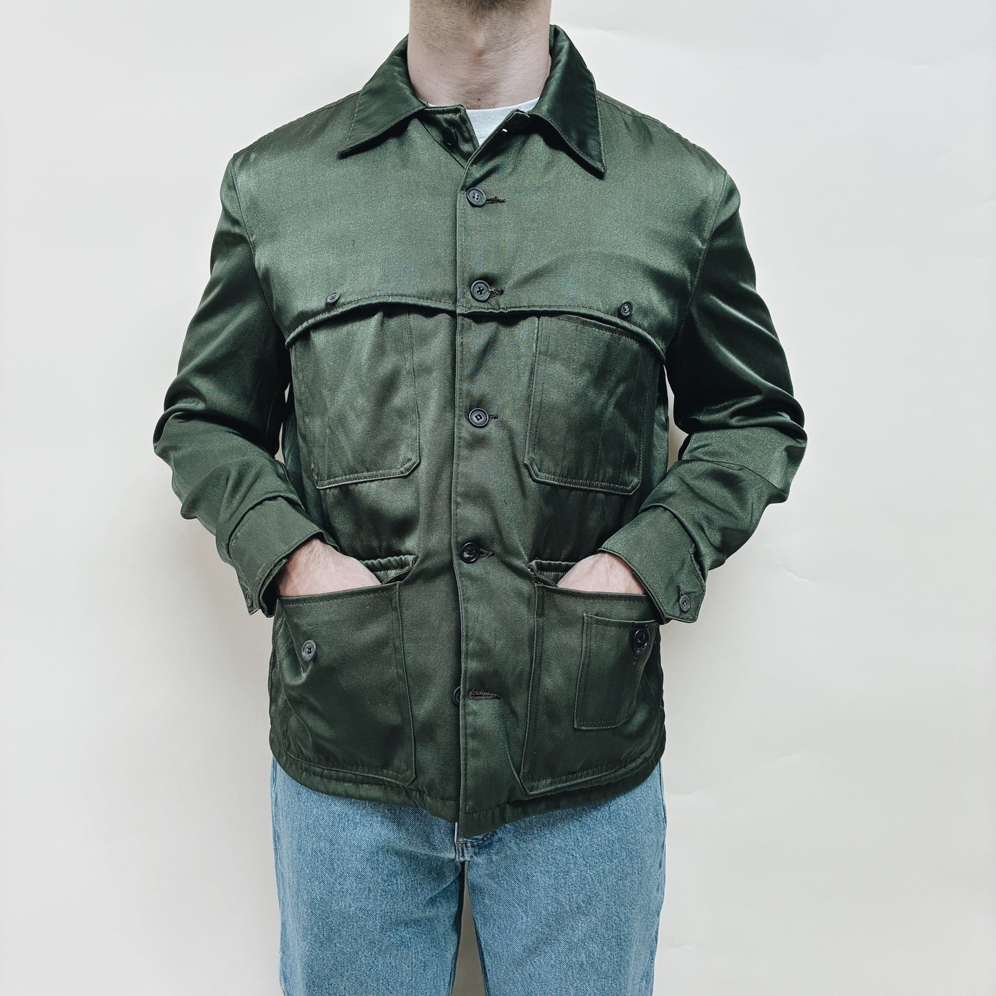60s USA - GOLDEN FLEECE FOREST SERVICE JACKET - L