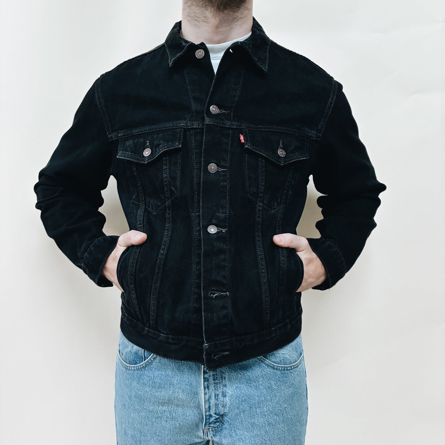00s COLUMBIA - LEVIS TYPE 3 DENIM JACKET - M