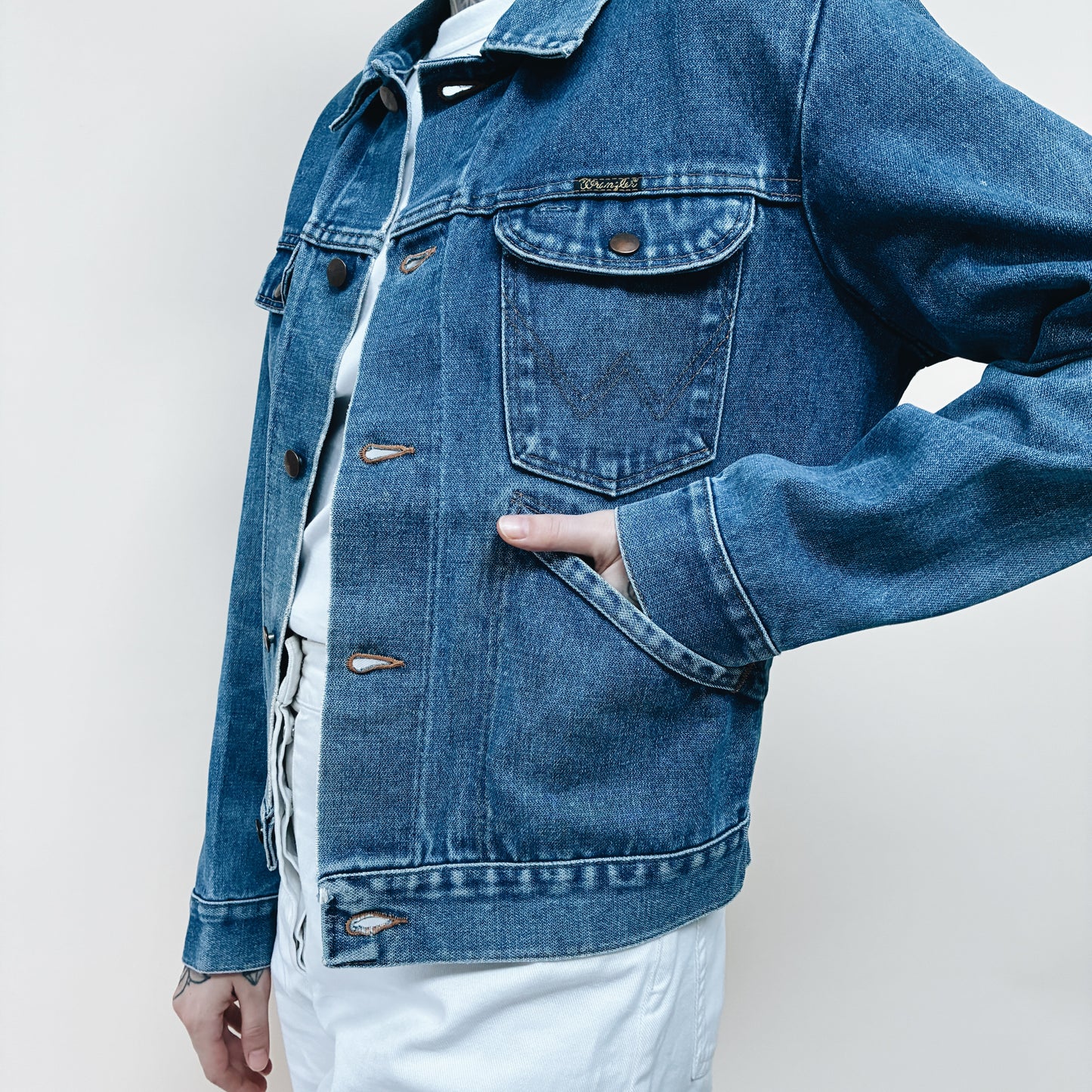 70s USA - WRANGLER DENIM JACKET - M