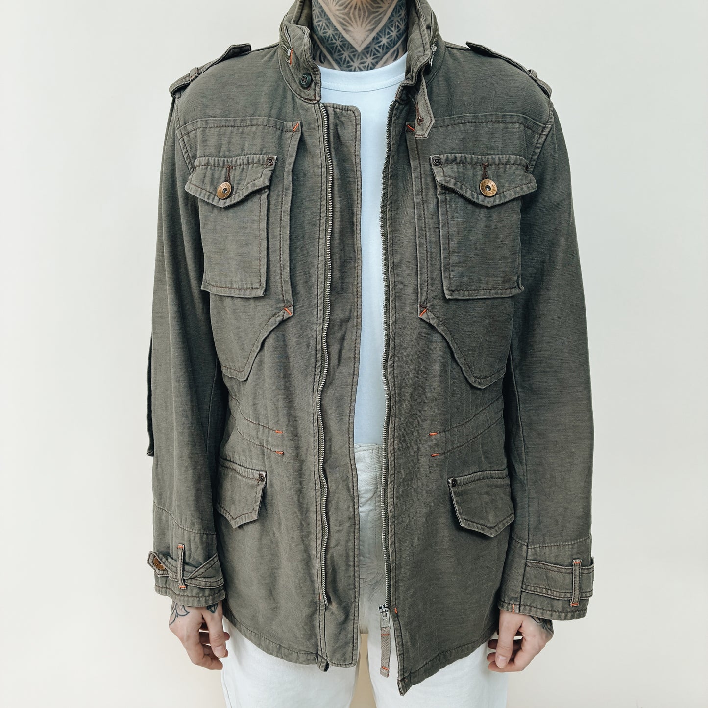 00s JAPAN - EDWIN TYPE-505 FIELD JACKET - M