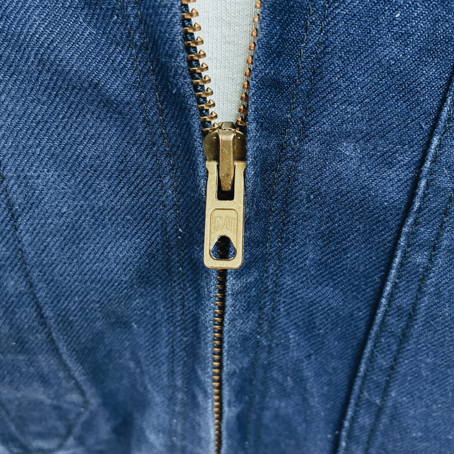 70s FRANCE - WORK JACKET - L