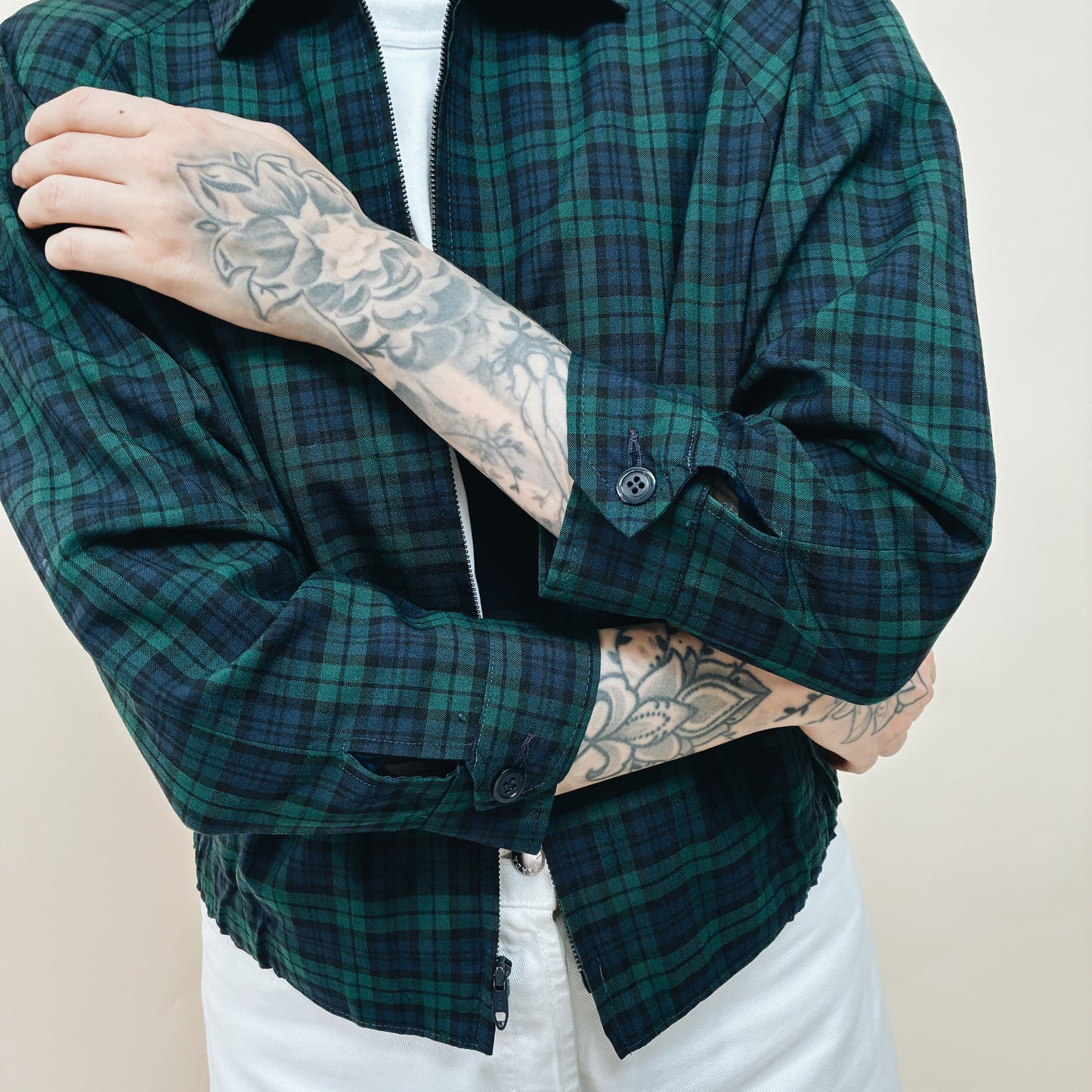 80s USA - PENDLETON WOOL JACKET - S