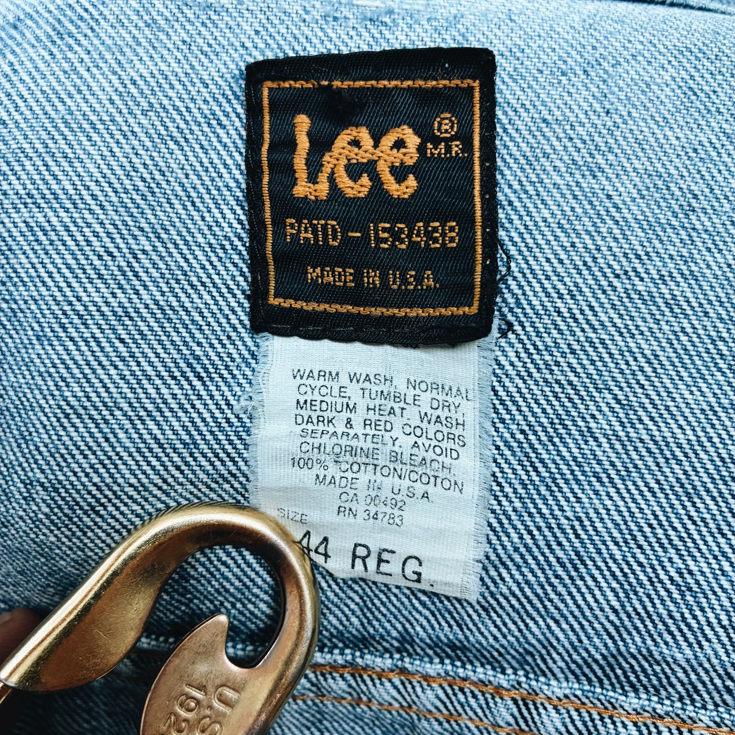 90s USA - LEE RIDERS DENIM JACKET - L