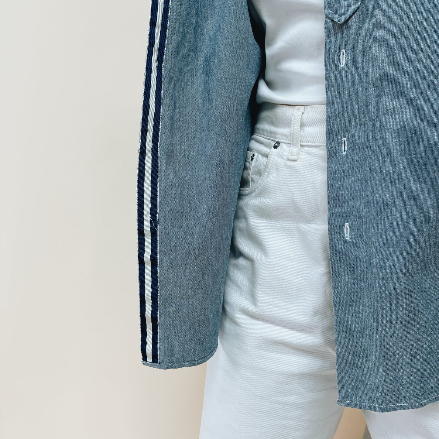 00s JAPAN - SCHIATTI CHAMBRAY SHIRT - M