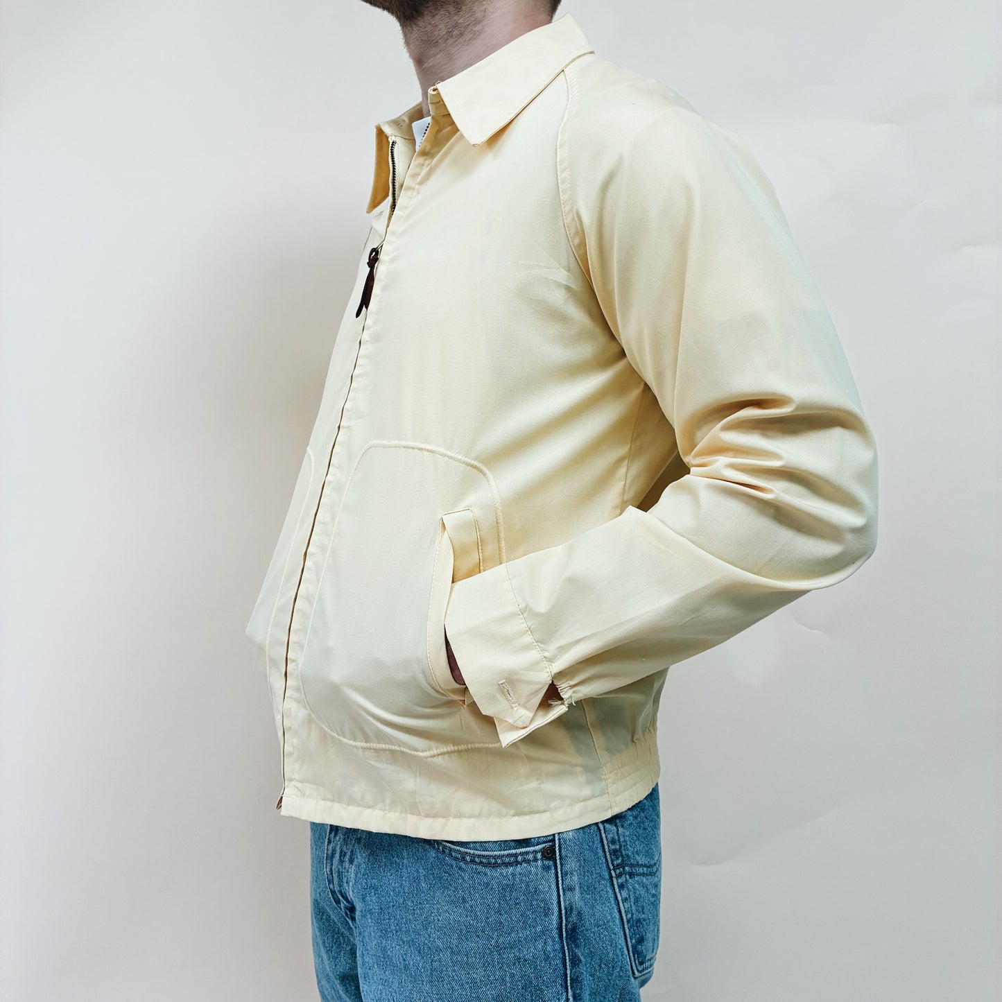 70s USA - OUTERWEAR by SEARS SWING JACKET - L