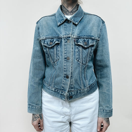 90s CANADA - WOMENS LEVIS TYPE 3 DENIM JACKET - M