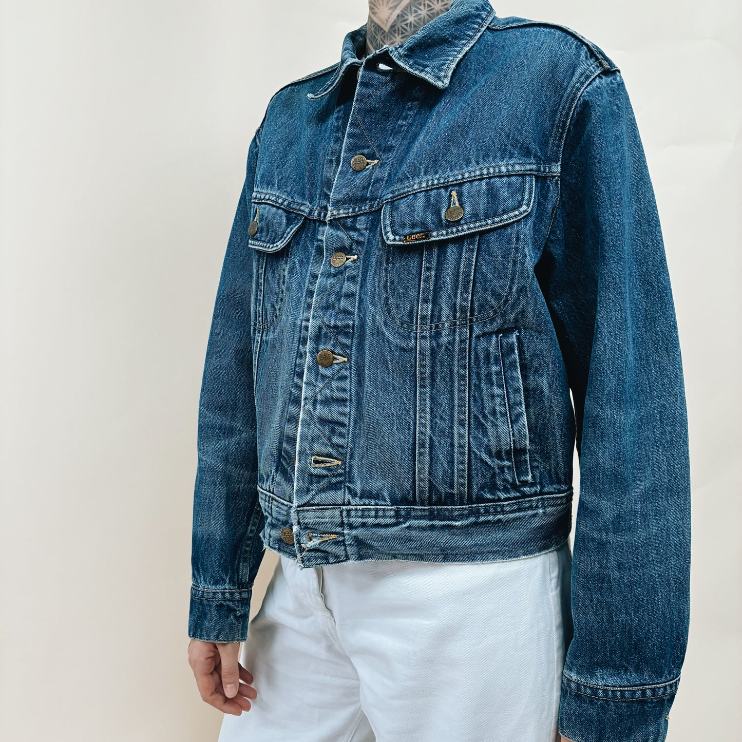 90s USA - LEE RIDERS DENIM JACKET - L