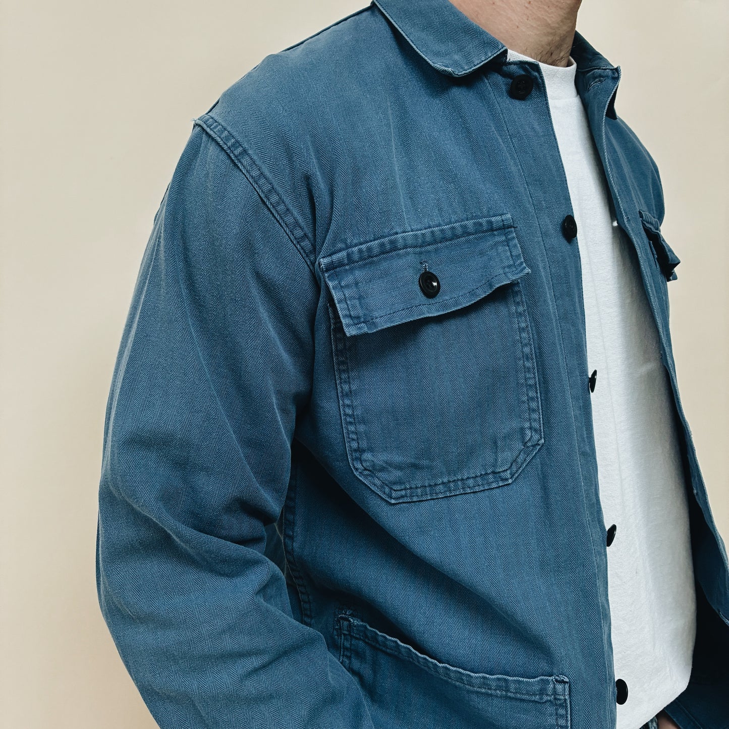 80s GERMANY - WORK JACKET - L