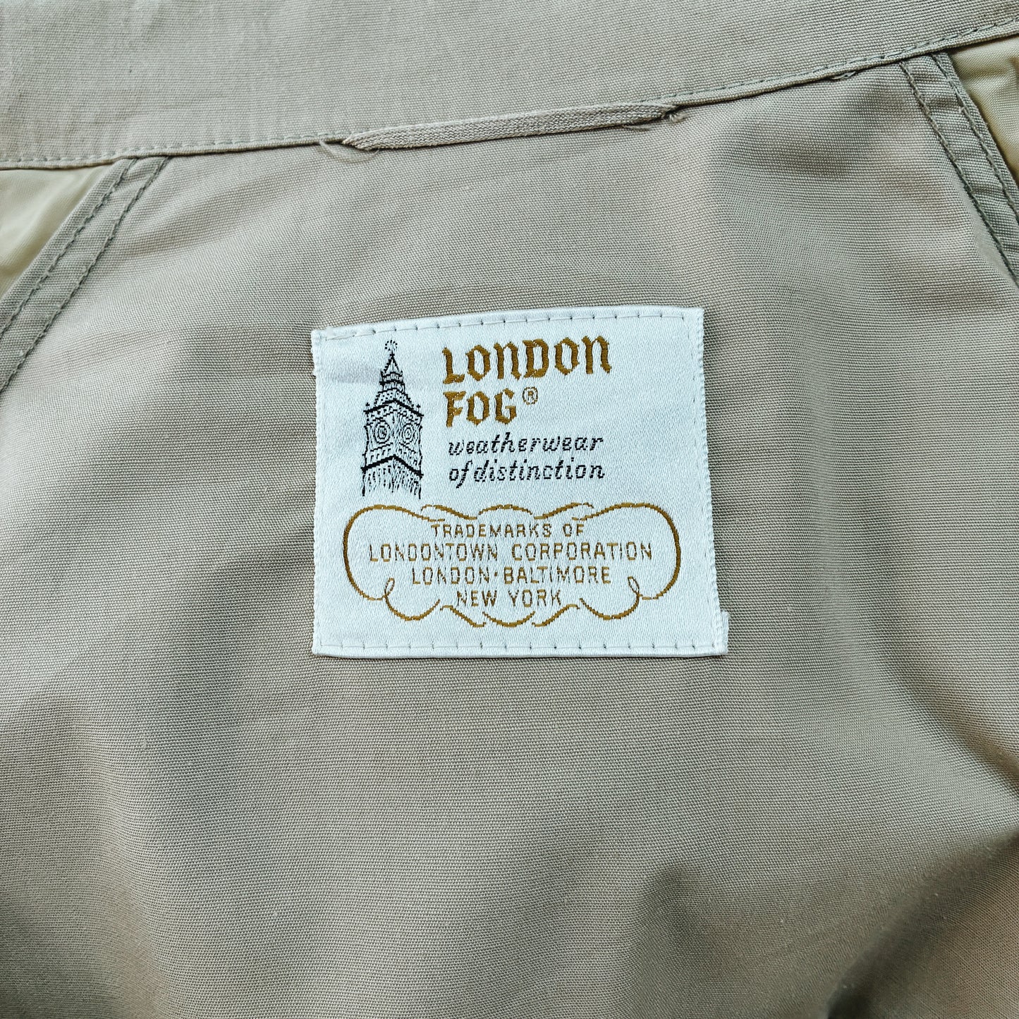 70s USA - LONDON FOG SWING JACKET - L